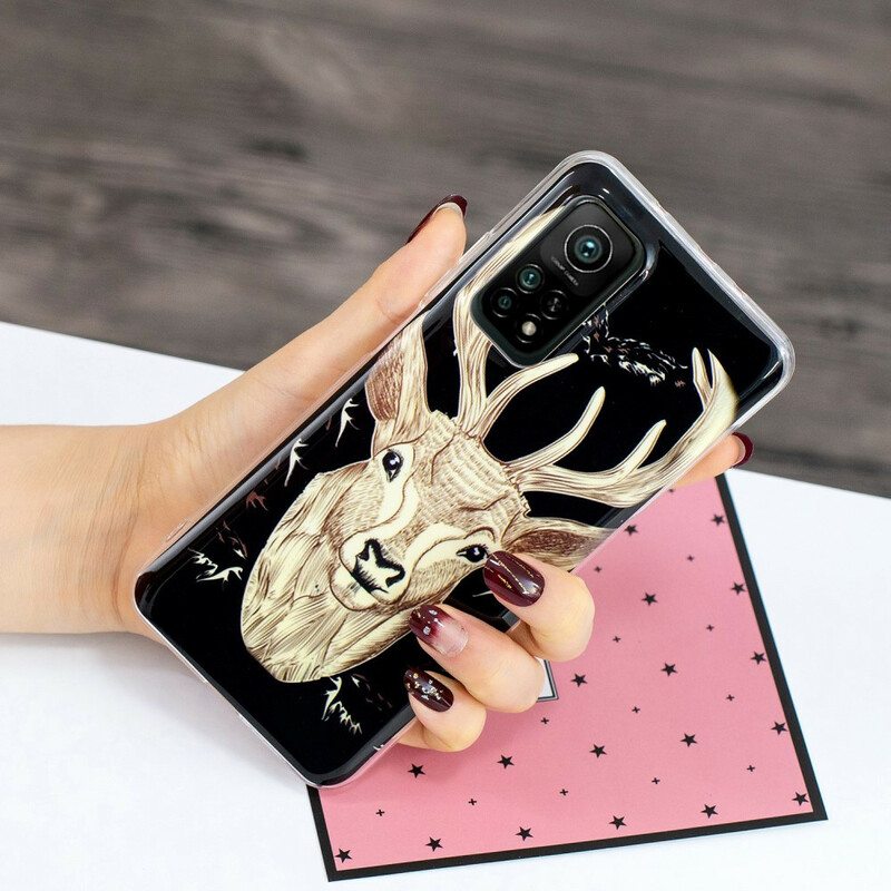 Case Xiaomi Mi 10T / 10T Pro Fluoresoiva Majestic Deer