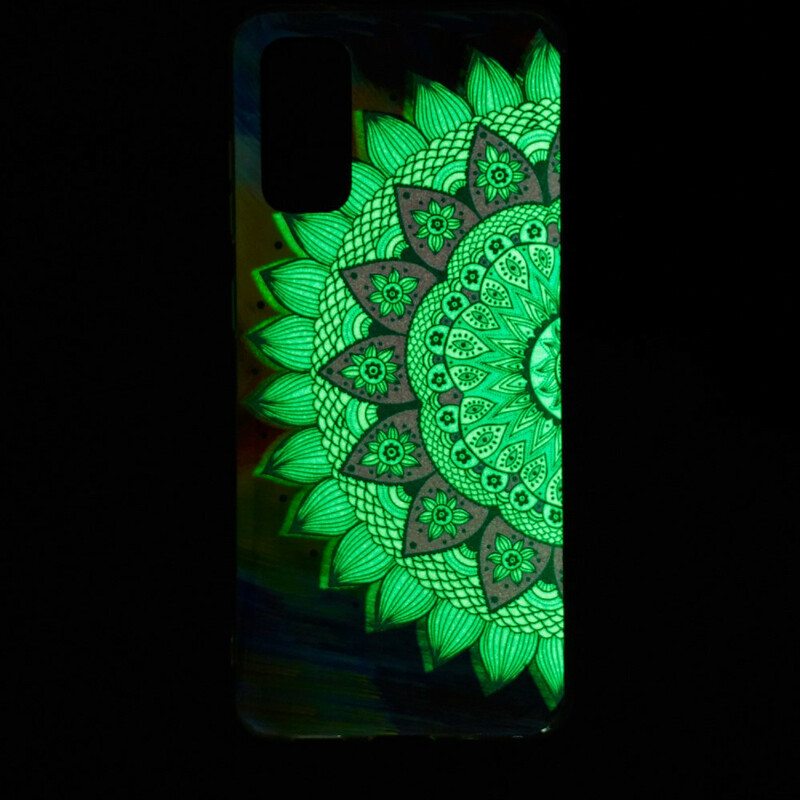 Case Xiaomi Mi 10T / 10T Pro Fluoresoiva Värillinen Mandala