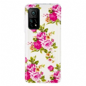 Case Xiaomi Mi 10T / 10T Pro Fluoresoivat Liberty Flowers