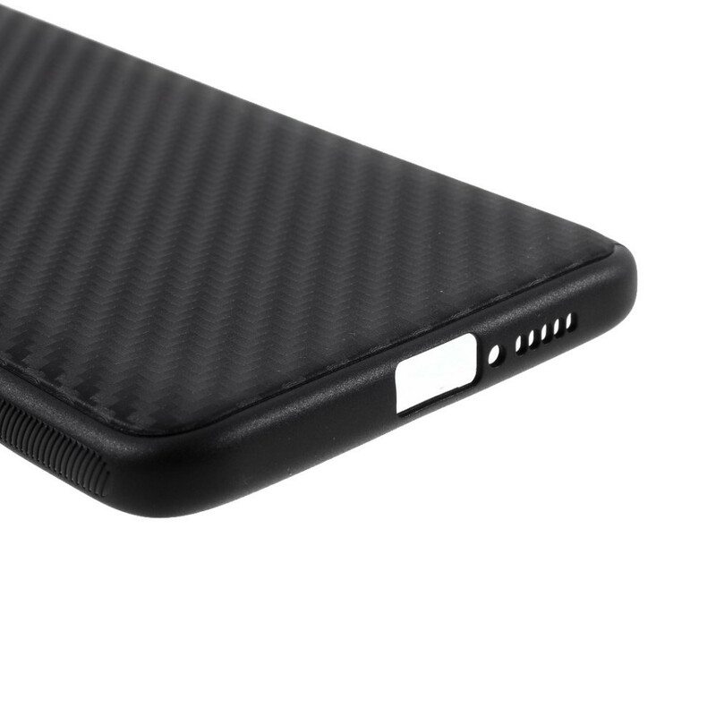 Case Xiaomi Mi 10T / 10T Pro Kevyt Kohokuvioitu Hiilikuitu