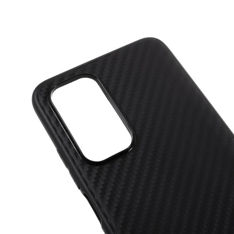 Case Xiaomi Mi 10T / 10T Pro Kevyt Kohokuvioitu Hiilikuitu