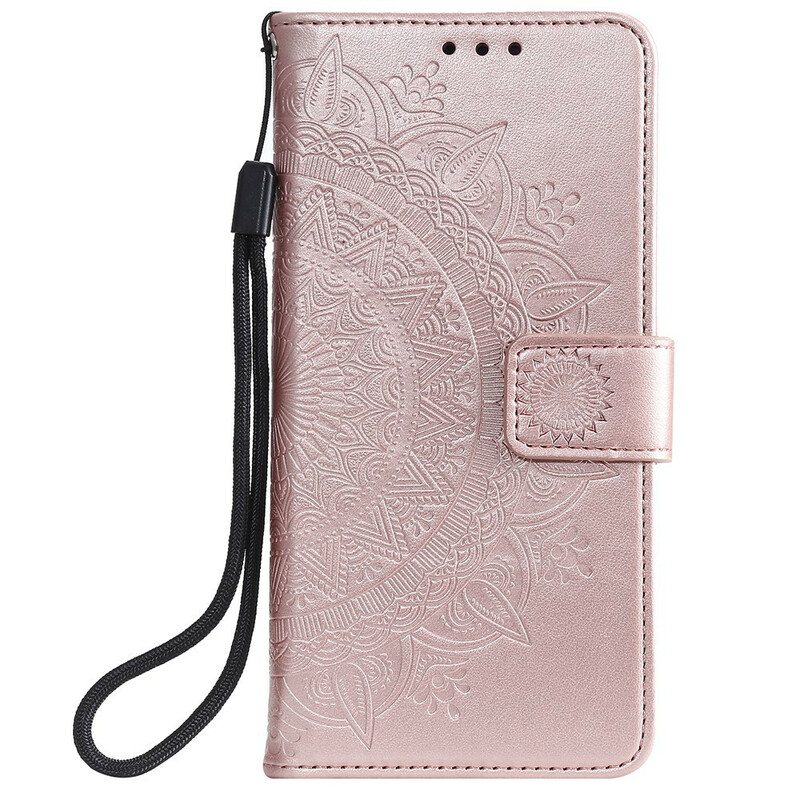 Flip Case Xiaomi Mi 10T / 10T Pro Auringon Mandala