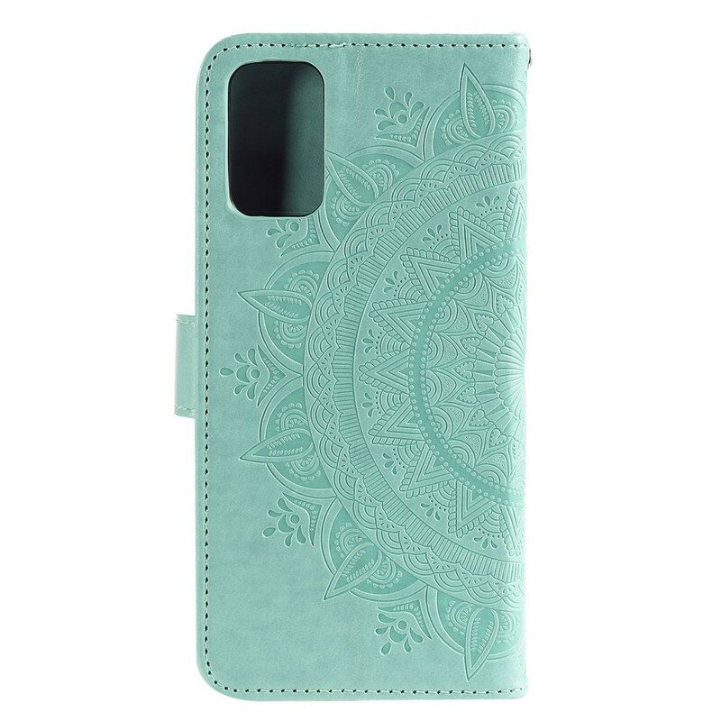 Flip Case Xiaomi Mi 10T / 10T Pro Auringon Mandala