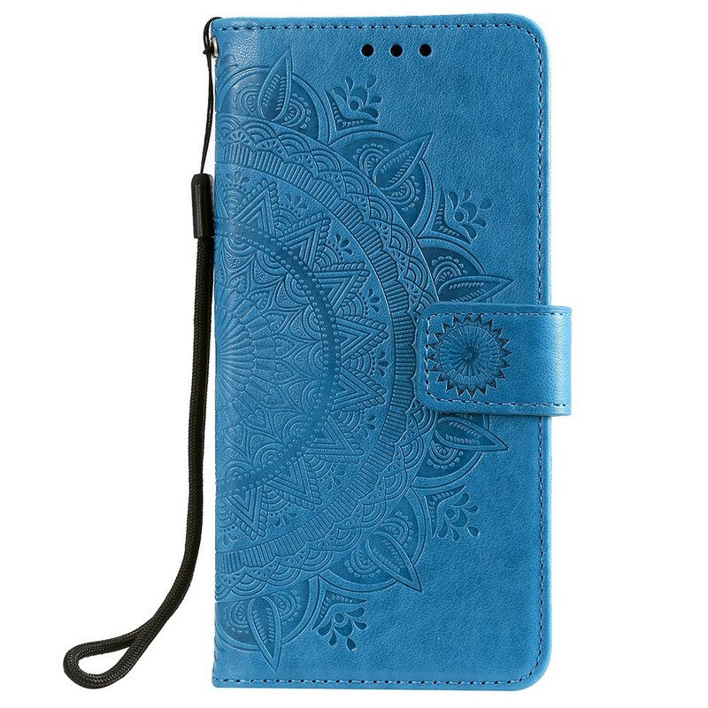 Flip Case Xiaomi Mi 10T / 10T Pro Auringon Mandala