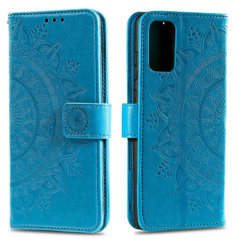 Flip Case Xiaomi Mi 10T / 10T Pro Auringon Mandala