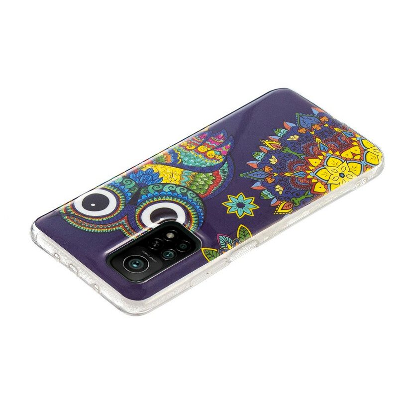 Kuori Xiaomi Mi 10T / 10T Pro Fluoresoiva Pöllön Mandala