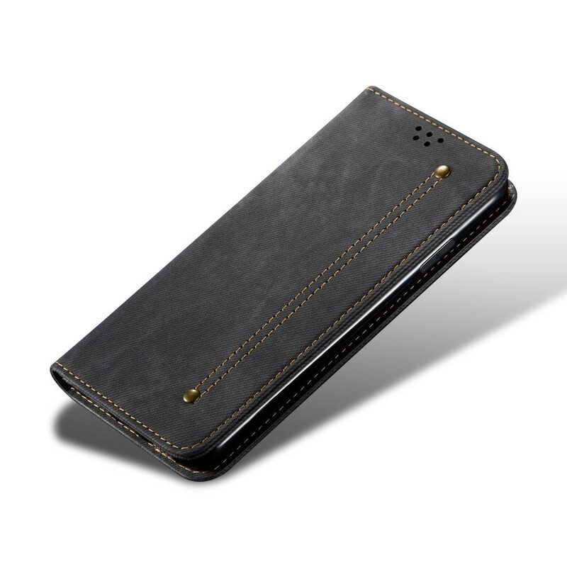 Puhelinkuoret Xiaomi Mi 10T / 10T Pro Kotelot Flip Denim Kangas