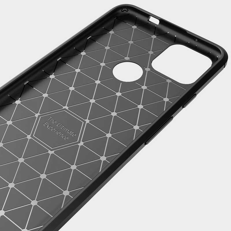 Kuori Google Pixel 5A Harjattua Hiilikuitua