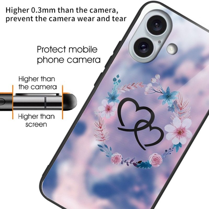 Case iPhone 16 Plus Puhelinkuoret Karkaistu Lasikuvio