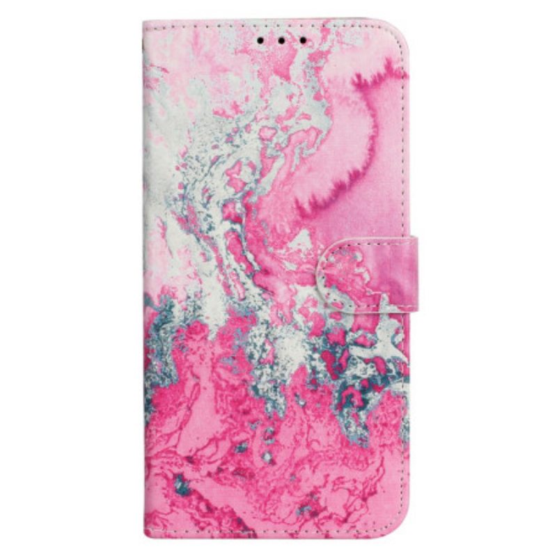 Kotelot iPhone 16 Plus Navy Pink Marble