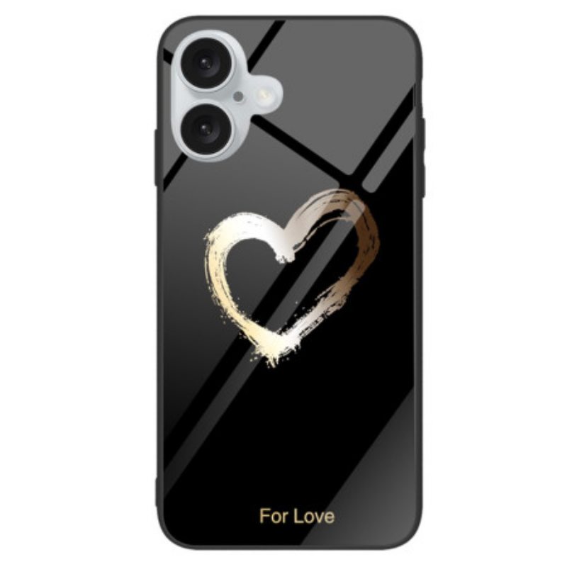 Kuori iPhone 16 Plus For Love Black