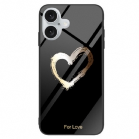 Kuori iPhone 16 Plus For Love Black