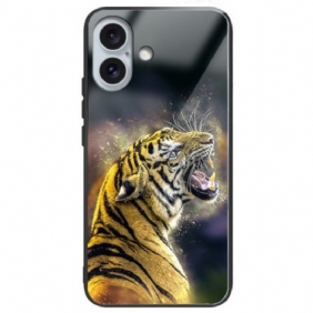 Kuori iPhone 16 Plus Roaring Tiger Tempered Glass