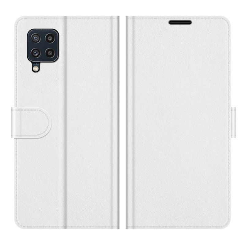 Flip Case Samsung Galaxy M32 Klassinen Nahkaefekti