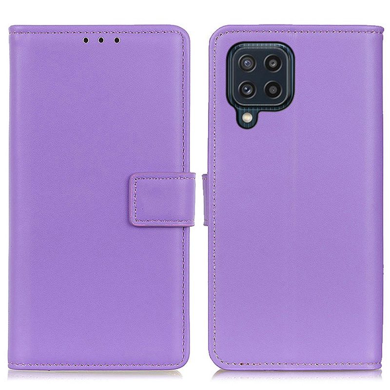 Flip Case Samsung Galaxy M32 Näyttävä Keinonahka