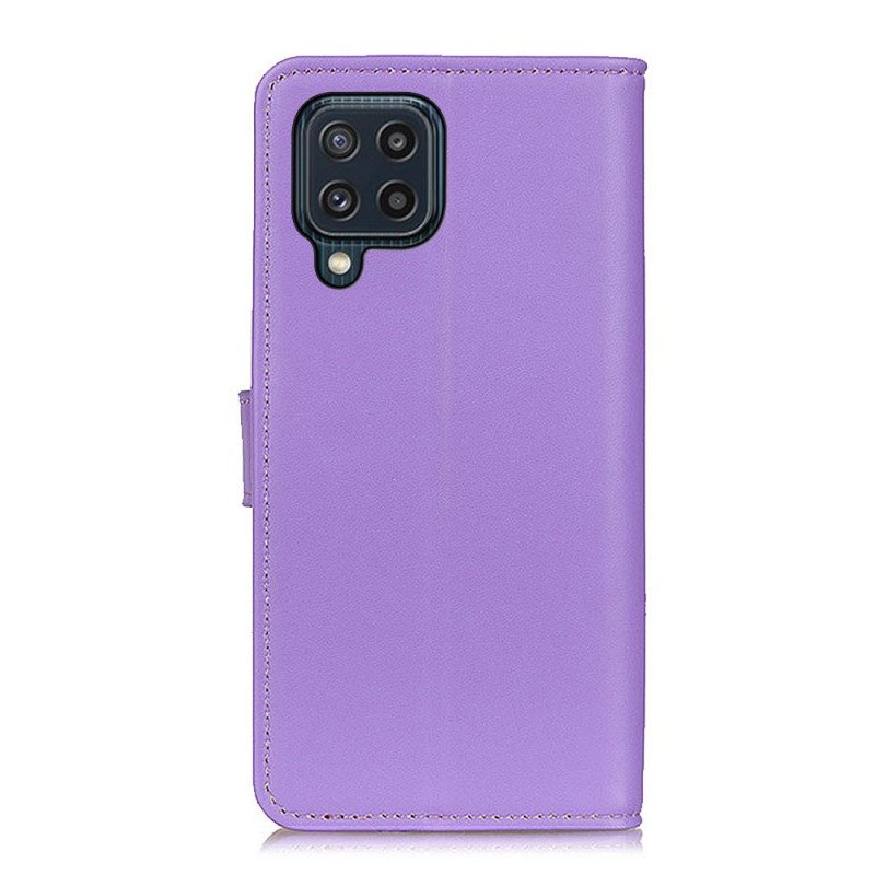 Flip Case Samsung Galaxy M32 Näyttävä Keinonahka