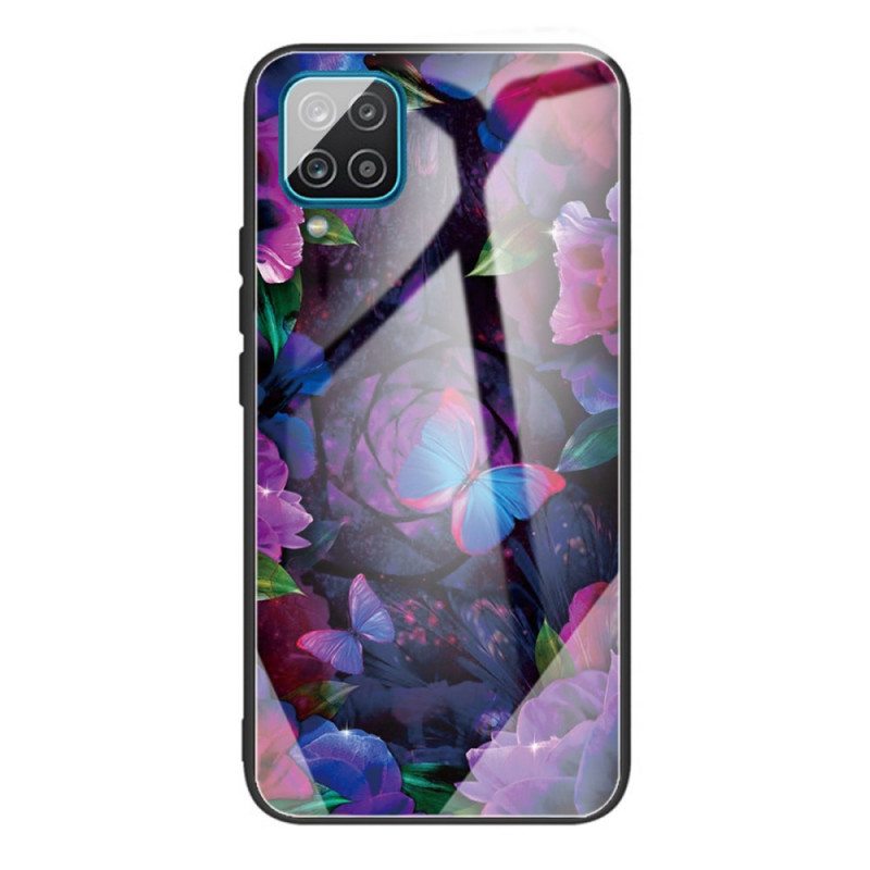 Kuori Samsung Galaxy M32 Butterflies Variation Karkaistu Lasi