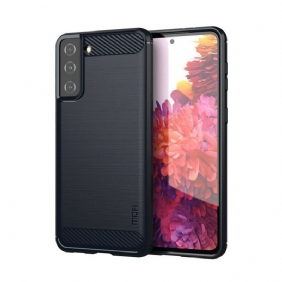 Case Samsung Galaxy S21 Plus 5G Mofi Harjattu Hiilikuitu