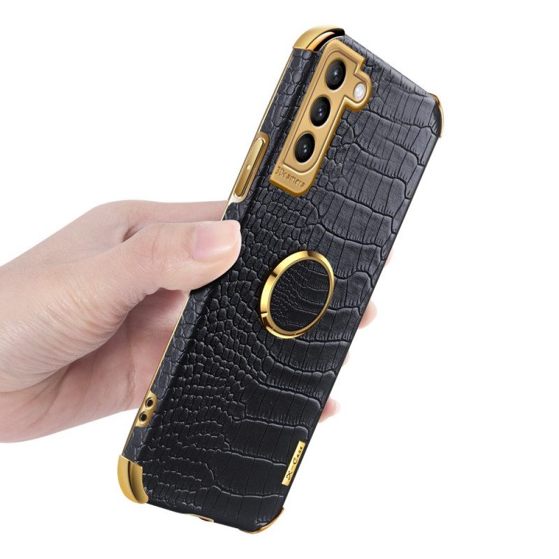 Kuori Samsung Galaxy S21 Plus 5G X-case Krokotiiliihoefekti