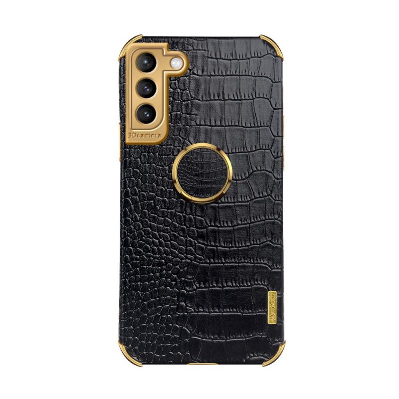 Kuori Samsung Galaxy S21 Plus 5G X-case Krokotiiliihoefekti