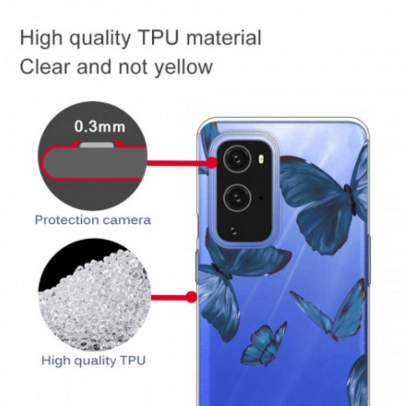 Case OnePlus 9 Villit Perhoset