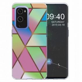 Kuori OnePlus 9 Geometrinen Marmori