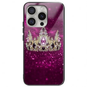 Kuori iPhone 16 Pro Royal Crown Karkaistu Lasi Suojakuori