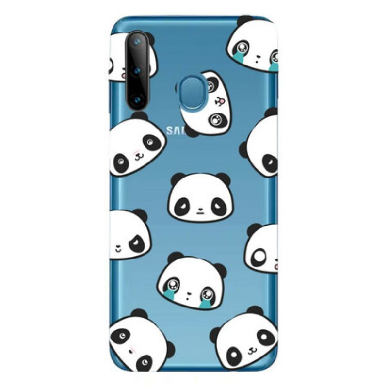 Kuori Samsung Galaxy M11 Saumaton Tunteellinen Panda