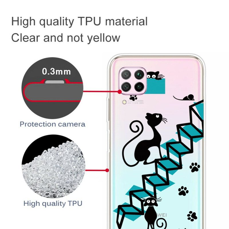 Case Huawei P40 Lite Hauskoja Kissoja