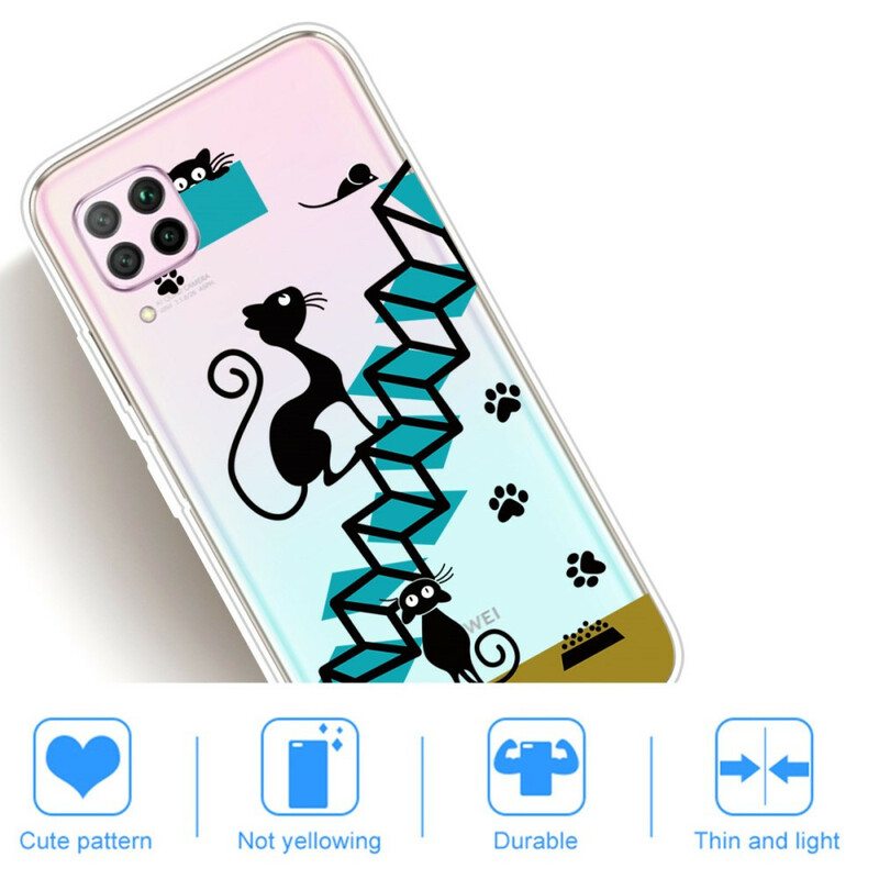 Case Huawei P40 Lite Hauskoja Kissoja