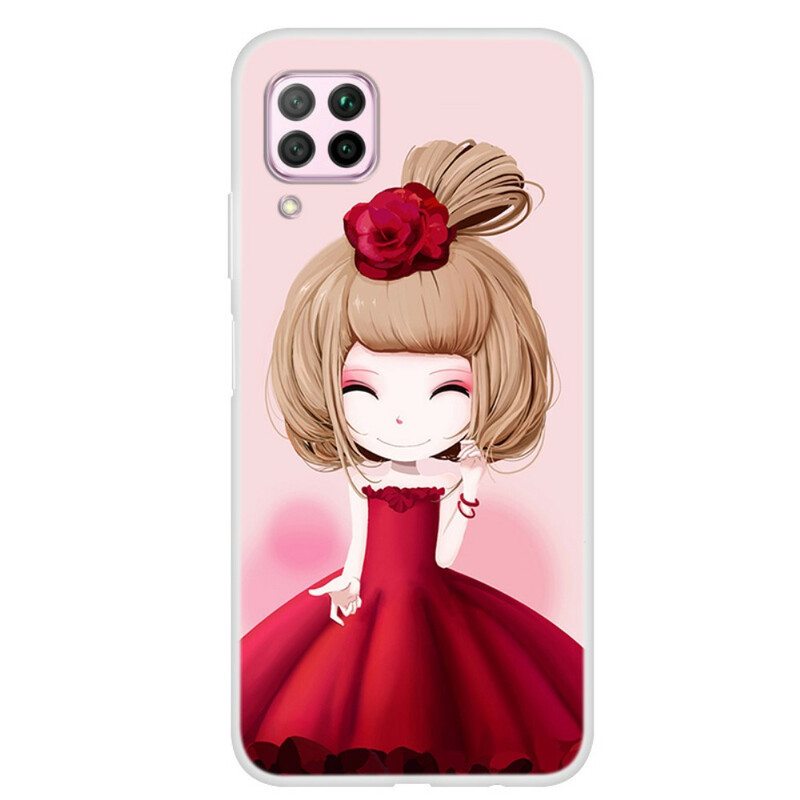 Case Huawei P40 Lite Manga Lady