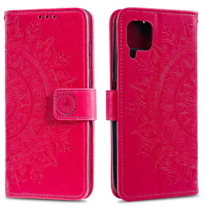 Flip Case Huawei P40 Lite Auringon Mandala