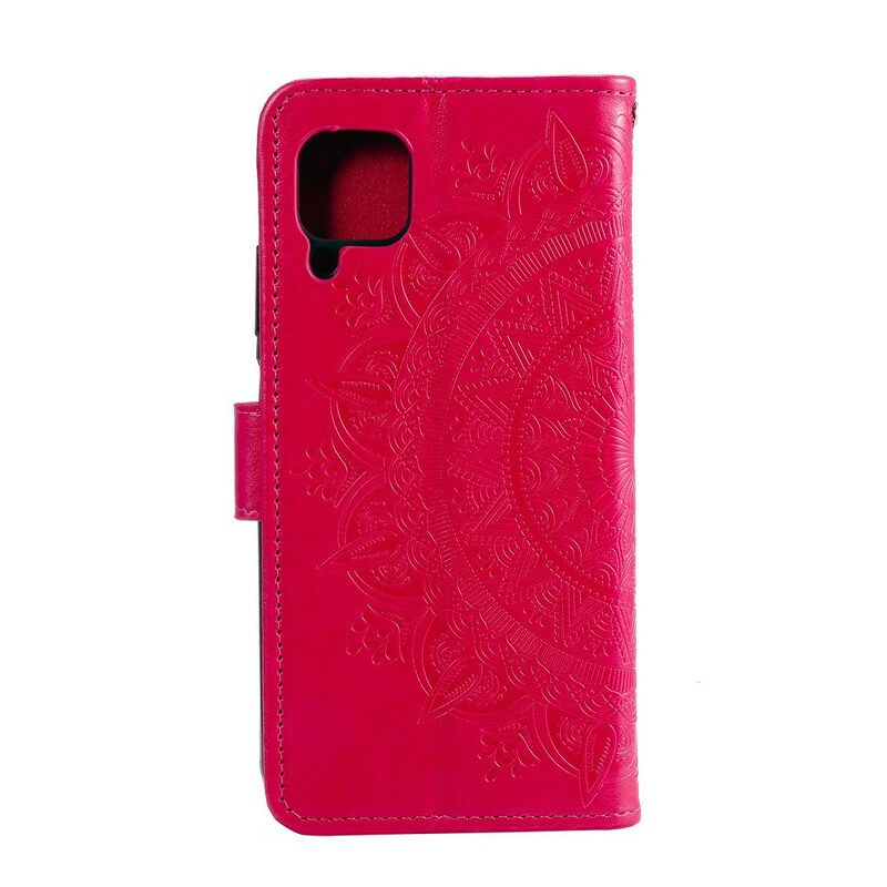 Flip Case Huawei P40 Lite Auringon Mandala