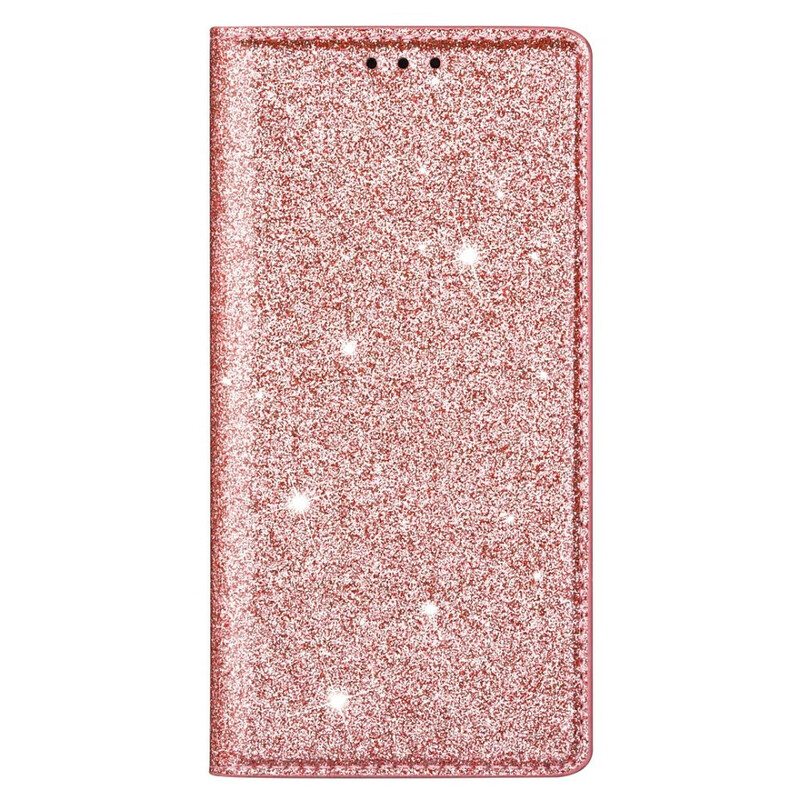 Puhelinkuoret Huawei P40 Lite Kotelot Flip Paljetti Tyyli