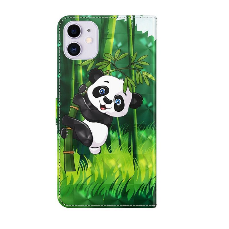 Kotelot iPhone 13 Pro Panda Ja Bambu