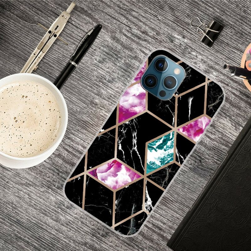 Kuori iPhone 13 Pro Decline Geometric Marble