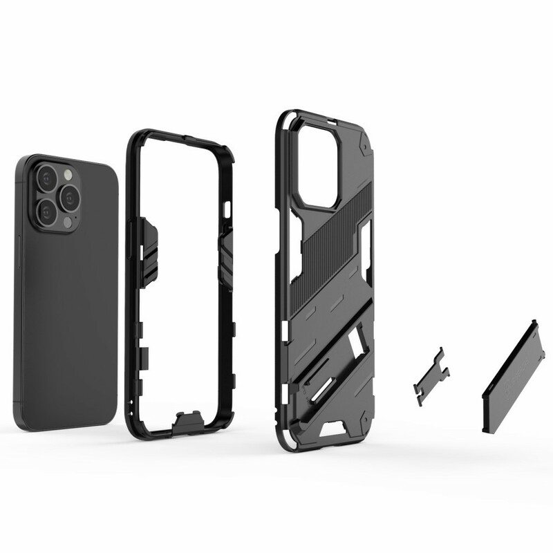 Kuori iPhone 13 Pro Hands-free-kaksiasentoinen Irrotettava Teline