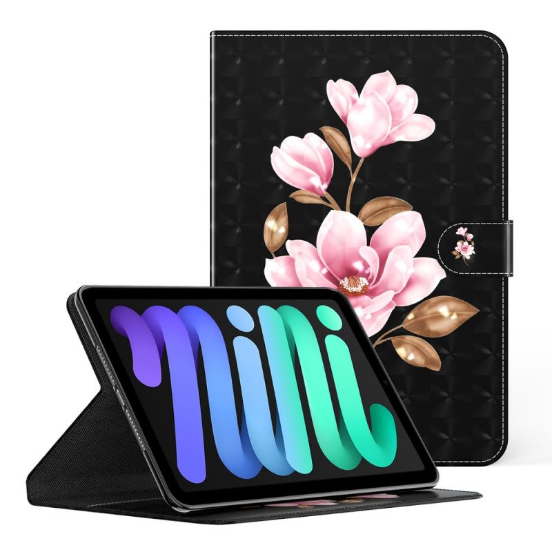 Flip Case iPad Mini 6 (2021) Puiden Kukat