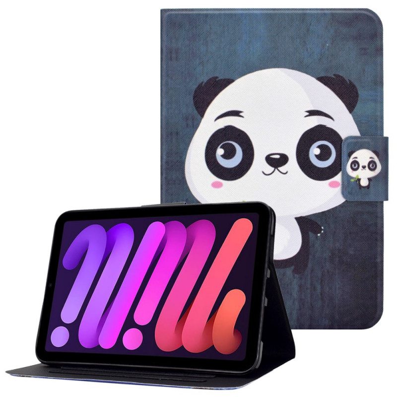 Flip Case iPad Mini 6 (2021) Söpö Panda