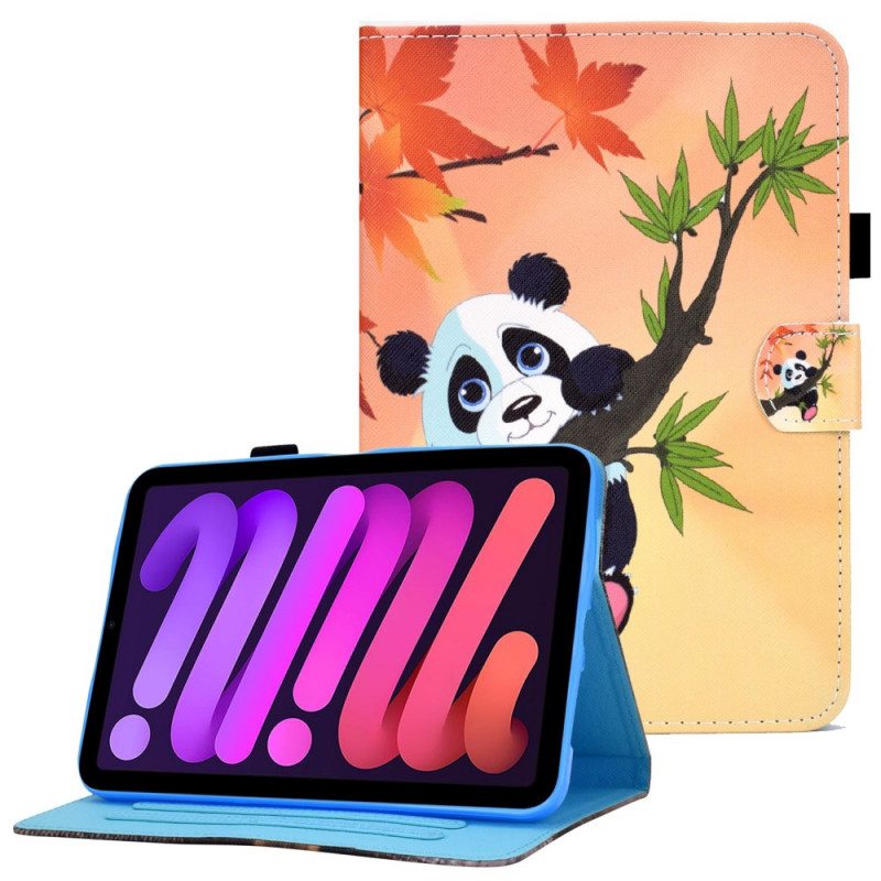 Flip Case iPad Mini 6 (2021) Suloinen Panda