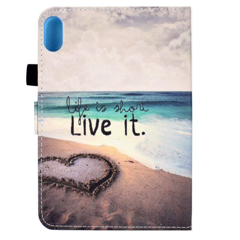 Kotelot iPad Mini 6 (2021) Live It Beach