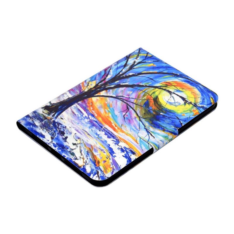 Nahkakotelo iPad Mini 6 (2021) Puu Art