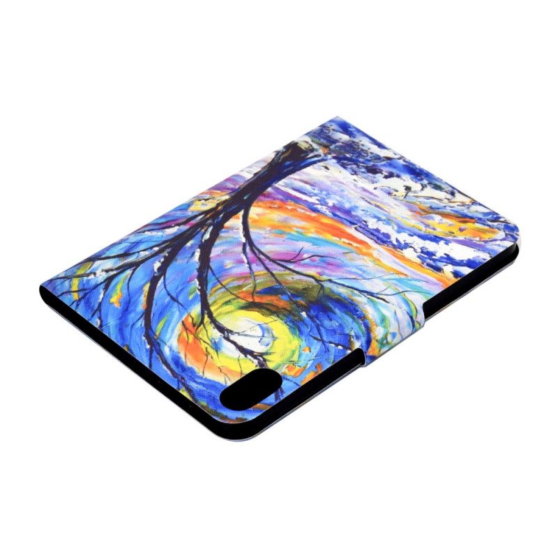 Nahkakotelo iPad Mini 6 (2021) Puu Art