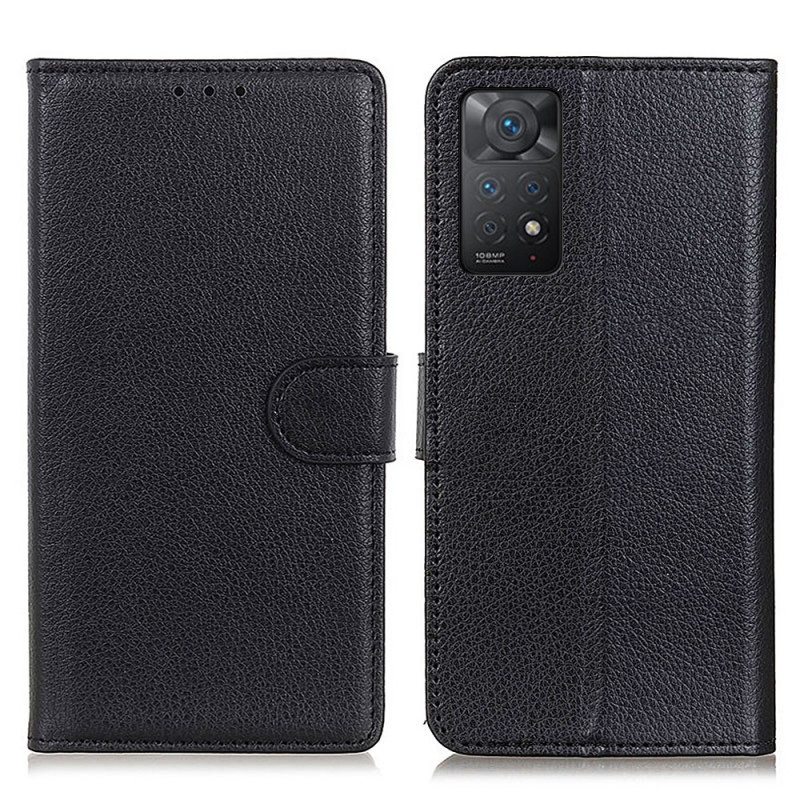 Kotelot Xiaomi Redmi Note 11 Pro / 11 Pro 5G Perinteinen Litchi Faux Leather