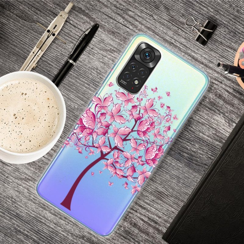 Kuori Xiaomi Redmi Note 11 Pro / 11 Pro 5G Pinkki Puun Latva