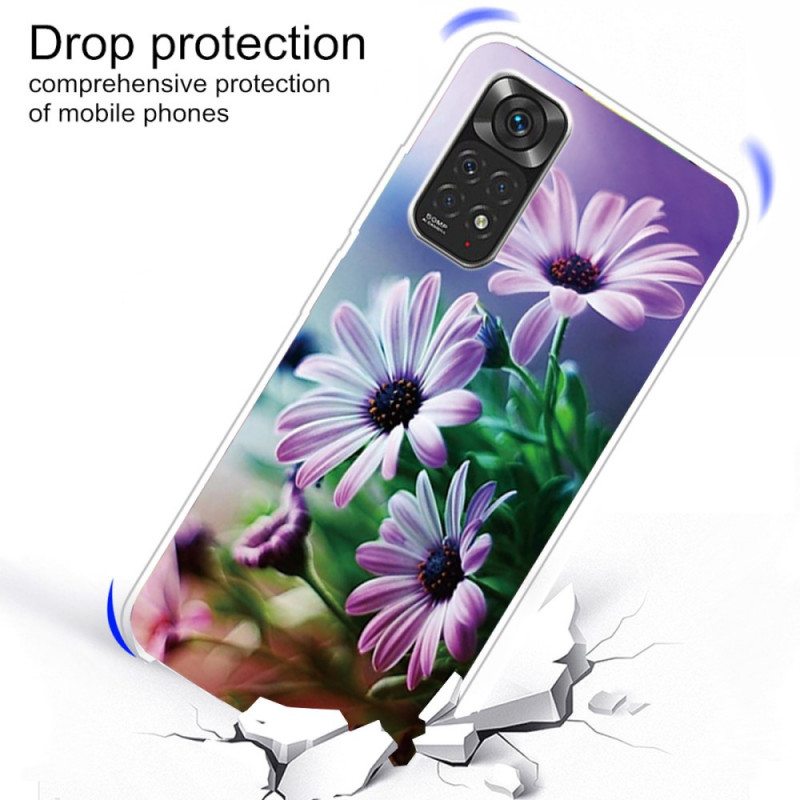 Kuori Xiaomi Redmi Note 11 Pro / 11 Pro 5G Realistisia Kukkia