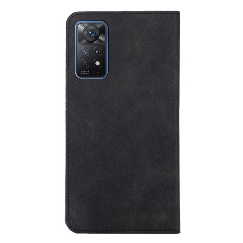 Puhelinkuoret Xiaomi Redmi Note 11 Pro / 11 Pro 5G Kotelot Flip Skin-touch Design