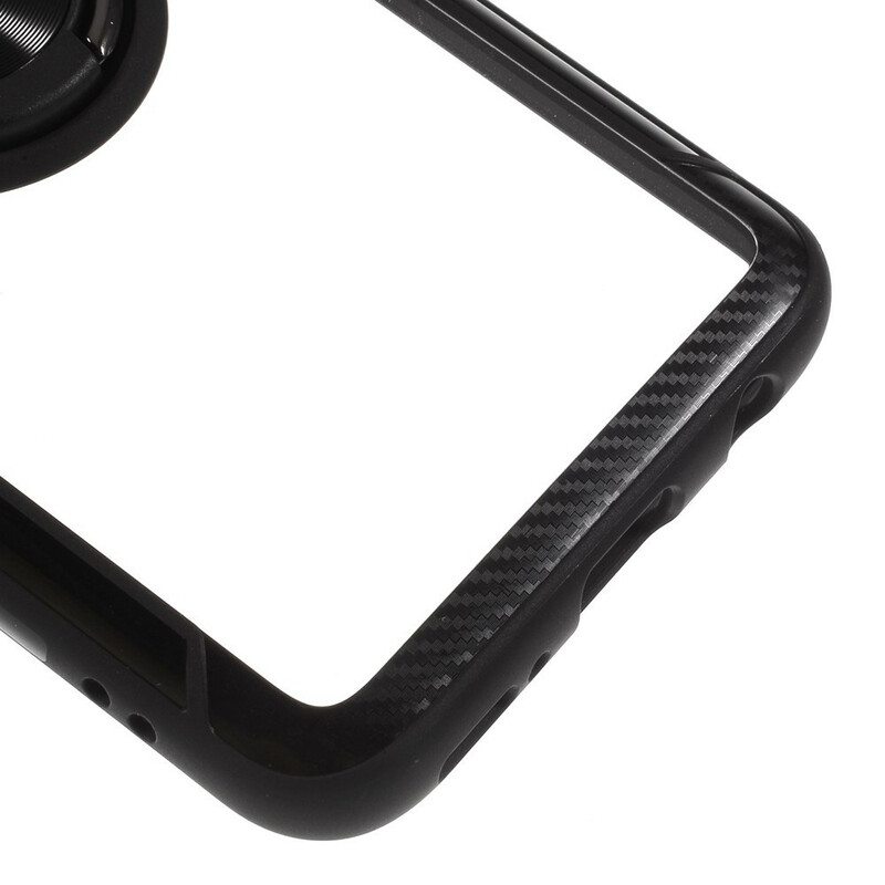 Case Samsung Galaxy A30 Läpinäkyvä Rengastuella