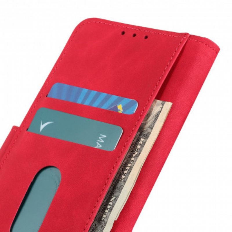 Flip Case Moto G60S Khazneh Vintage Nahkaefekti