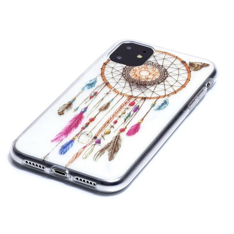 Case iPhone 11 Läpinäkyvä Värikäs Dream Catcher